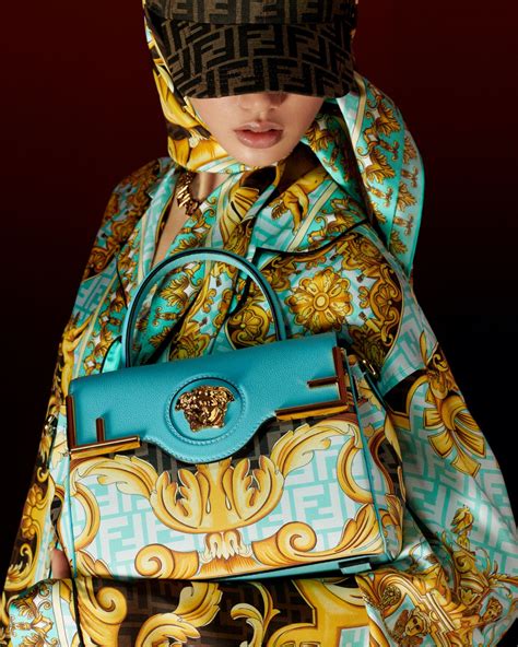 fendi versace scarf|versace and fendi collaboration.